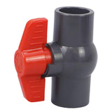 Maxbell PVC Ball Valve Sturdy Pipe Fitting for Sewage Pump Outdoor Irrigation System Inner diameter 7.5cm