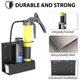Maxbell Grease Spray Holder Wall Mount Premium Storage Rack for Shop Garage Workshop