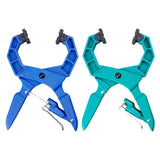Maxbell Locking C Clamp Adjustable Workshop Welding Craftsmen Face Clamp Woodworking Deep Blue