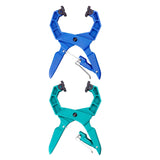 Maxbell Locking C Clamp Adjustable Workshop Welding Craftsmen Face Clamp Woodworking Deep Blue