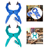 Maxbell Locking C Clamp Adjustable Workshop Welding Craftsmen Face Clamp Woodworking Deep Blue