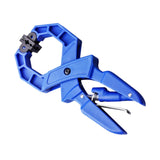 Maxbell Locking C Clamp Adjustable Workshop Welding Craftsmen Face Clamp Woodworking Deep Blue