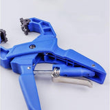 Maxbell Locking C Clamp Adjustable Workshop Welding Craftsmen Face Clamp Woodworking Deep Blue