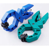 Maxbell Locking C Clamp Adjustable Workshop Welding Craftsmen Face Clamp Woodworking Light Blue