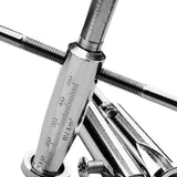 Maxbell 2Pcs Wire Twisting Tool Power Tool Accessories Steel 4 Square and 2.5 Square