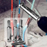 Maxbell 2Pcs Wire Twisting Tool Power Tool Accessories Steel 4 Square and 2.5 Square