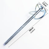 Maxbell Water Drill Stirring Rod Sturdy Paint Mixer Drill Fittings for Home Coatings Type B