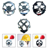 Maxbell Hard Hat Replacement Ratchet Suspension Universal Attachment Bump Cap Insert 4 Point Plug in