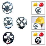 Maxbell Hard Hat Replacement Ratchet Suspension Universal Attachment Bump Cap Insert 4 Point Plug in