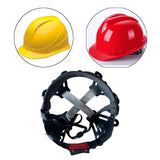 Maxbell Hard Hat Replacement Ratchet Suspension Universal Attachment Bump Cap Insert 8 Point Plug in