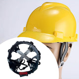 Maxbell Hard Hat Replacement Ratchet Suspension Universal Attachment Bump Cap Insert 8 Point Plug in