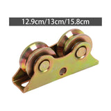 Maxbell Sliding Door Roller V Groove Wheel for Industrial Machines Rail Rolling Gate 12.9cmx3.4cmx6cm