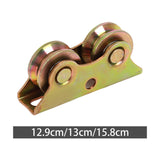 Maxbell Sliding Door Roller V Groove Wheel for Industrial Machines Rail Rolling Gate 12.9cmx3.4cmx6cm