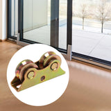 Maxbell Sliding Door Roller V Groove Wheel for Industrial Machines Rail Rolling Gate 15.8cmx3.5cmx7.9cm