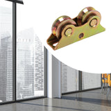 Maxbell Sliding Door Roller V Groove Wheel for Industrial Machines Rail Rolling Gate 15.8cmx3.5cmx7.9cm