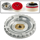 Maxbell Snail Lock Backer Pad Multiuse Disc Pad Holder for Polishing Pad Attachments 10cm M14