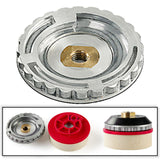 Maxbell Snail Lock Backer Pad Multiuse Disc Pad Holder for Polishing Pad Attachments 10cm M14