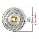 Maxbell Snail Lock Backer Pad Multiuse Disc Pad Holder for Polishing Pad Attachments 10cm M14