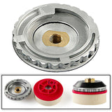 Maxbell Snail Lock Backer Pad Multiuse Disc Pad Holder for Polishing Pad Attachments 10cm
