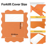 Maxbell Forklift Rain Cover with Clear Skylight Easy Installation Forklift Cab Cover