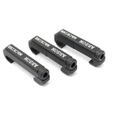 Maxbell 3Pcs Flashlight Pressure Switch Cable Guides Practical Wire Management Clips