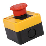 Maxbell Emergency Stop Button Switch E Stop Switch Outdoor 1No 1NC Round Station Box