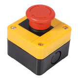Maxbell Emergency Stop Button Switch E Stop Switch Outdoor 1No 1NC Round Station Box