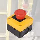 Maxbell Emergency Stop Button Switch E Stop Switch Outdoor 1No 1NC Round Station Box