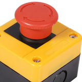 Maxbell Emergency Stop Button Switch E Stop Switch Outdoor 1No 1NC Round Station Box