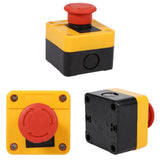 Maxbell Emergency Stop Button Switch E Stop Switch Outdoor 1No 1NC Round Station Box