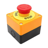 Maxbell EmergeNormally Closedy Stop Push Button Switch Elevator Mount 660V 10A