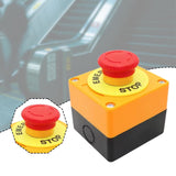 Maxbell EmergeNormally Closedy Stop Push Button Switch Elevator Mount 660V 10A