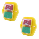 Maxbell Electromagnetic Switch Under Voltage/Overload Current Protection for Grinder 4 Pins