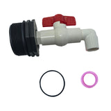 Maxbell Barrel Faucet PVC Control Valve Sturdy Directly Replace Leakproof Controller OD 20 mm