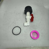 Maxbell Barrel Faucet PVC Control Valve Sturdy Directly Replace Leakproof Controller OD 20 mm