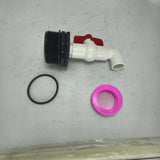 Maxbell Barrel Faucet PVC Control Valve Sturdy Directly Replace Leakproof Controller OD 20 mm