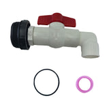 Maxbell Barrel Faucet PVC Control Valve Sturdy Directly Replace Leakproof Controller OD 32 mm