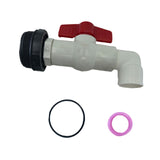 Maxbell Barrel Faucet PVC Control Valve Sturdy Directly Replace Leakproof Controller OD 32 mm