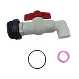 Maxbell Barrel Faucet PVC Control Valve Sturdy Directly Replace Leakproof Controller OD 32 mm