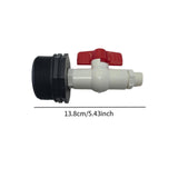 Maxbell PVC Control Valve Versatile Directly Replace Sturdy Controller Barrel Faucet