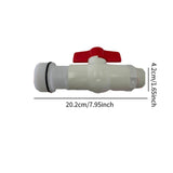 Maxbell Aquarium Fish Tank Drainage Intake Composite Joint DIY Tools for 200L Barrel