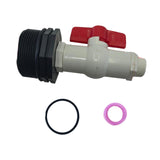 Maxbell Barrel Faucet PVC Control Valve Controller Sturdy Accessory Tap Tank Adapter