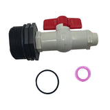 Maxbell Barrel Faucet PVC Control Valve Controller Sturdy Accessory Tap Tank Adapter