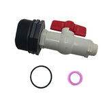 Maxbell Barrel Faucet PVC Control Valve Controller Sturdy Accessory Tap Tank Adapter