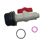 Maxbell Barrel Faucet PVC Control Valve Controller Sturdy Accessory Tap Tank Adapter