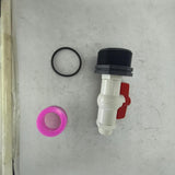 Maxbell Barrel Faucet PVC Control Valve Controller Sturdy Accessory Tap Tank Adapter