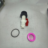 Maxbell Barrel Faucet PVC Control Valve Controller Sturdy Accessory Tap Tank Adapter