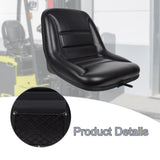 Forklift Seat Universal PU Leather Tractor Seat for Telehandler Loader