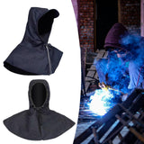 Maxbell Welding Hood Soldering Equipment Denim Comfortable Heat Insulation Protector With Brim
