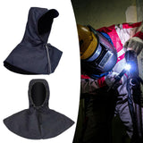 Maxbell Welding Hood Soldering Equipment Denim Comfortable Heat Insulation Protector With Brim